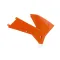 ACERBIS Radiator Scoops KTM EXC 05-07 + SX 05-06 (Black & Orange) AC 0008099