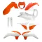 ACERBIS Full Plastic Kit for KTM EXC/EXC-F 2016 | Black, Orange, Standard 16, White
