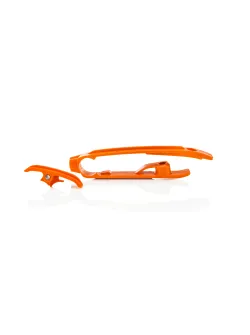 ACERBIS KIT CHAIN SLIDER SX/SXF 16/19 (BLACK * ORANGE) AC 0021832