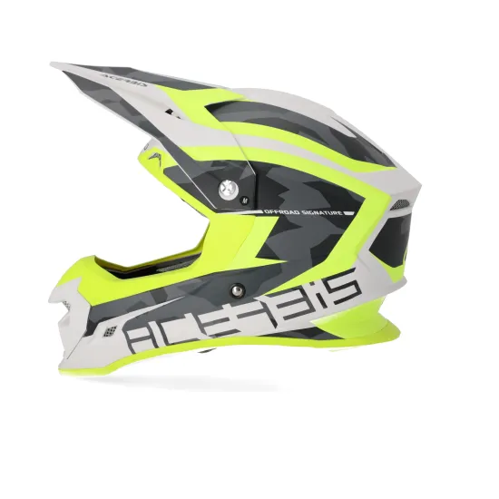 Fluo yellow/White (455) #18