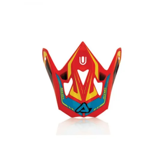 ACERBIS VISOR IMPACT KRYPTONITE 16 - RED/YELLOW AC 0021637.346