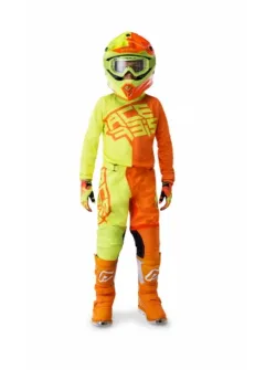 ACERBIS MX Eclipse Kid Jersey - Flo Yellow/Orange (XS * S * M * L * XL * XXL) AC 0023222.271