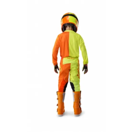ACERBIS MX Eclipse Kid Jersey - Flo Yellow/Orange (XS * S *  #1