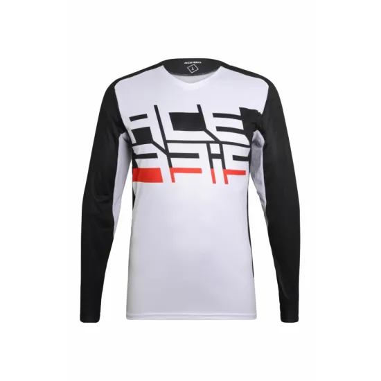 ACERBIS MX KAIRON SPECIAL SHIRT - WHITE/BLACK (L * XL * XXL) AC 0023298.315