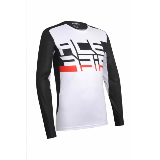 ACERBIS MX KAIRON SPECIAL SHIRT - WHITE/BLACK (L * XL * XXL) #4
