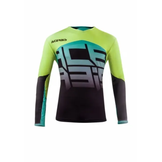 ACERBIS MX X-FLEX OMEGA JERSEY - BLACK/YELLOW (S, L, XL, XXL #1