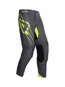 ACERBIS MX CARBON-TITAN FLEX PANTS - GREY/FLO YELLOW (28 * 30 * 32 * 34 * 36 * 38) AC 0022913.290
