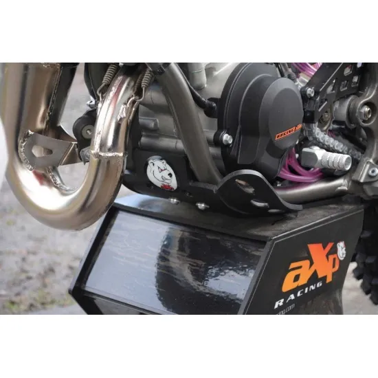 HDPE 6MM Skid Plate Black KTM 85SX 2013 - 2015 AX1260 by AXP Racing