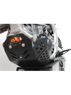 HDPE XTREM 8MM Skid Plate & Linkage Guard Black for Honda CRF450R CRF450RX CRF400RX CRF250R CRF250RX CRF300RX 2019 | AX1512 by AXP Racing
