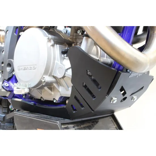 HDPE XTREM 8MM Skid Plate & Linkage Guard Black Sherco 450SE #1