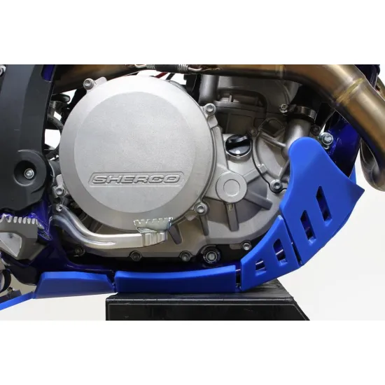 HDPE XTREM 8MM Skid Plate & Linkage Guard Blue Sherco 450SEF #2