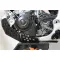 HDPE 6MM Skid Plate Black for Honda CRF450R CRF450RX CRF400RX CRF250R CRF250RX 2017-2019 by AXP Racing