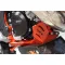 HDPE XTREM 8MM Skid Plate & Linkage Guard Red Beta 250RR 300RR 2018 - 2019 - AX1527