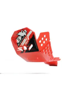 HDPE XTREM 8MM Skid Plate & Linkage Guard Red Honda CRF450R CRF450RX CRF400RX CRF250R CRF250RX CRF300RX 2019 AX1530