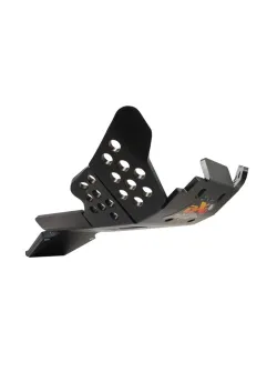 HDPE XTREM 8MM Skid Plate & Linkage Guard Black TM Racing 250EN 300EN 250MX 300MX 2011 - 2018 AX1534
