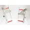 RADIATOR BRACES RED HONDA CRF450X 2005 - 2008 AX3033