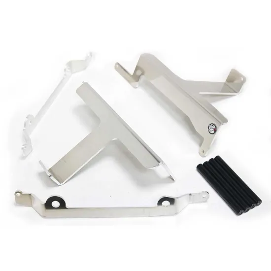 RADIATOR BRACES BLACK KTM 125SX 125EXC 200EXC 2008 - 2010 AX3059