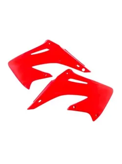 ACERBIS Radiator Scoops for Honda CR125 02-07 + CR250 01-07 + CRE (Black * Red) AC 0003879