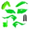 Acerbis Full Kit Plastic for Kawasaki KXF 450 2019 - Available in Multiple Colors