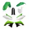ACERBIS Full Kit Plastics for Kawasaki KXF 450 09-11 (Black/White)