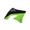 Acerbis Radiator Scoops for Kawasaki KXF 450 09-11 (Black)