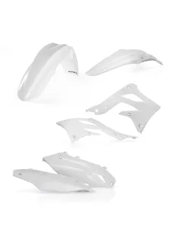 Premium ACERBIS Plastics Kit for Kawasaki KXF 450 2012 (Black/Standard/White)