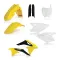 ACERBIS Complete Plastic Kit for Suzuki RMZ 250 (2010-2018) - Black & Flo Yellow