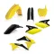 ACERBIS Complete Plastic Kit for Suzuki RMZ 250 (2010-2018) - Black & Flo Yellow