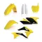 ACERBIS Complete Plastic Kit for Suzuki RMZ 250 (2010-2018) - Black & Flo Yellow