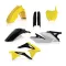 ACERBIS Complete Plastic Kit for Suzuki RMZ 250 (2010-2018) - Black & Flo Yellow