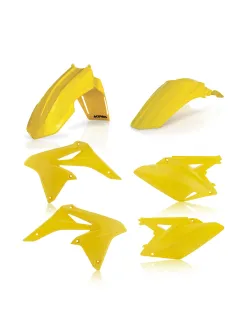 ACERBIS Plastic Kit for Suzuki RMZ 250 (2010-2018) - Flo Yellow