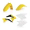 ACERBIS Plastic Kit for Suzuki RMZ 250 (2010-2018) - Flo Yellow