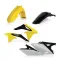 ACERBIS Plastic Kit for Suzuki RMZ 250 (2010-2018) - Flo Yellow