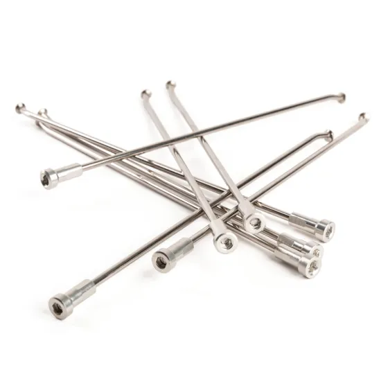 X-GRIP Spoke & Nipple SILVER (19