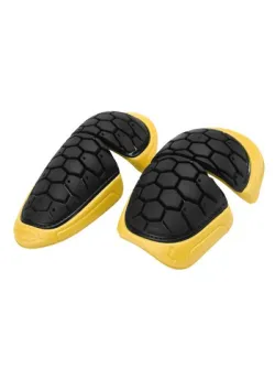 ACERBIS SHOULDER PADS HEXA - BLACK/YELLOW - ONE SIZE AC 0016032.318