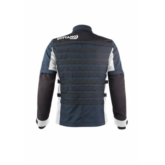 ACERBIS OTTANO ADVENTURING JACKET (BLUE * BLUE/GREEN) - Avai #1