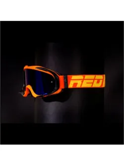 ACERBIS RED tear off goggles TYFOON 112 (FLO ORANGE * FLO YELLOW) RS18112