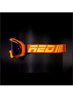 ACERBIS RED tear off goggles TYFOON 112 (FLO ORANGE * FLO YELLOW) RS18112