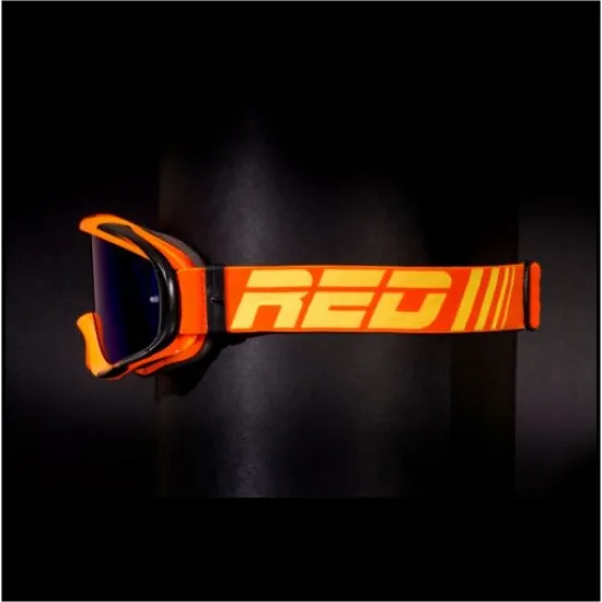 ACERBIS RED tear off goggles TYFOON 112 (FLO ORANGE * FLO YE #1