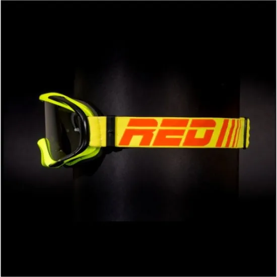 ACERBIS RED tear off goggles TYFOON 112 (FLO ORANGE * FLO YE #3