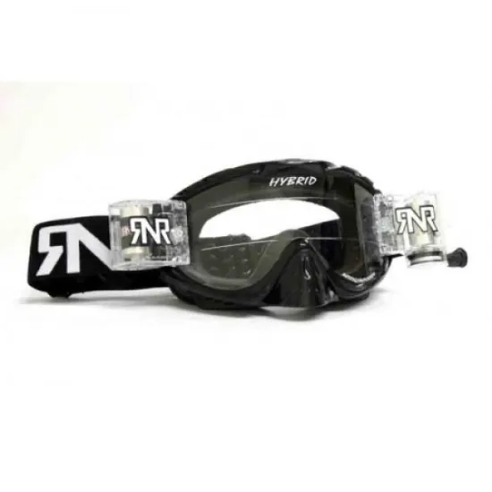 ACERBIS Hybrid Black Multicolor Goggles by RNR - Adult