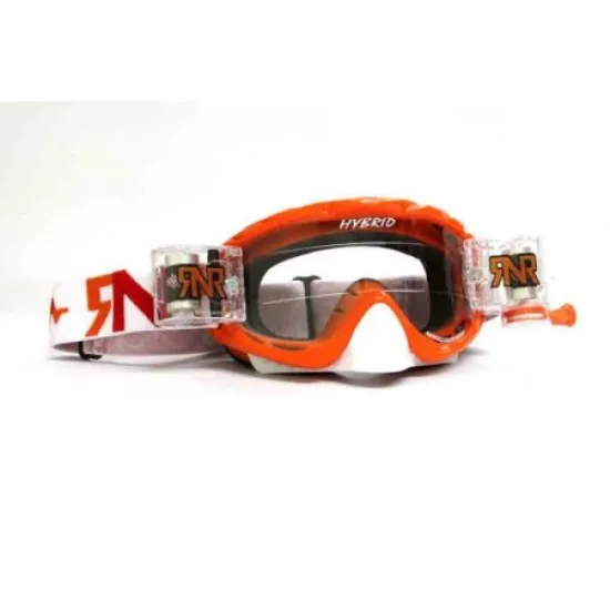 ACERBIS Hybrid Black Multicolor Goggles by RNR - Adult #2