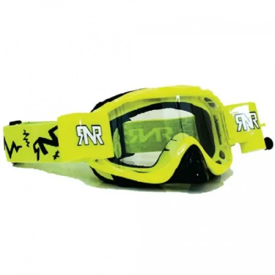 ACERBIS Hybrid Black Multicolor Goggles by RNR - Adult #5
