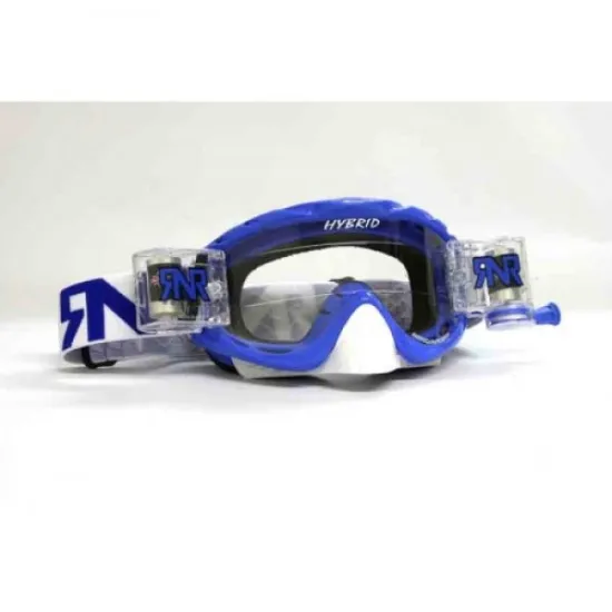 ACERBIS Hybrid Black Multicolor Goggles by RNR - Adult #9