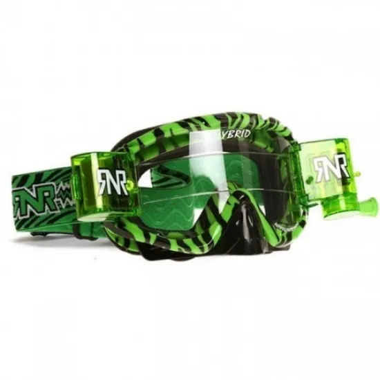 ACERBIS Hybrid Wild Fully Loaded Goggles - Blue, Green, Pink #1