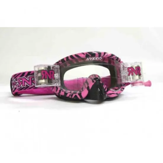 ACERBIS Hybrid Wild Fully Loaded Goggles - Blue, Green, Pink #2