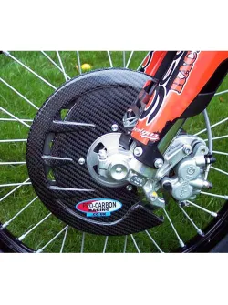 PRO-CARBON RACING KTM Front Disc Guard - Including Fitting Kit - EXC / EXC-F from 2016-19