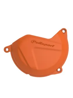 Polisport Clutch Cover Guard for KTM/Husqvarna (450/500) - Black, Orange, Blue