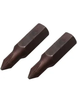 MOTION PRO JIS Crosshead 1/4" Hex Drive Bit Size 1 - 2 Pack | Premium Motorcycle Tools