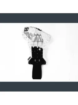 Premium Skid Plate with Exhaust Guard and Plastic Bottom for KTM EXC250, EXC300, Husqvarna TE250, TE300, Husaberg TE250, TE300 (2007 - 2016)